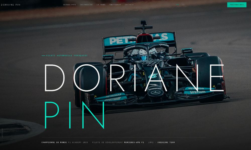 Site web — Doriane Pin